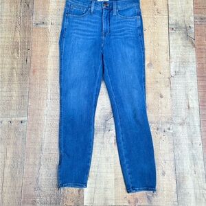 Madewell roadside Jeggings  Classic Blue Women's Jeans Size 26